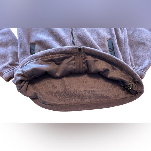 Columbia Men’s Granite Steens Mountain Overlay Fleece Jacket Black/Plum XM4487. - Picture 4 of 12